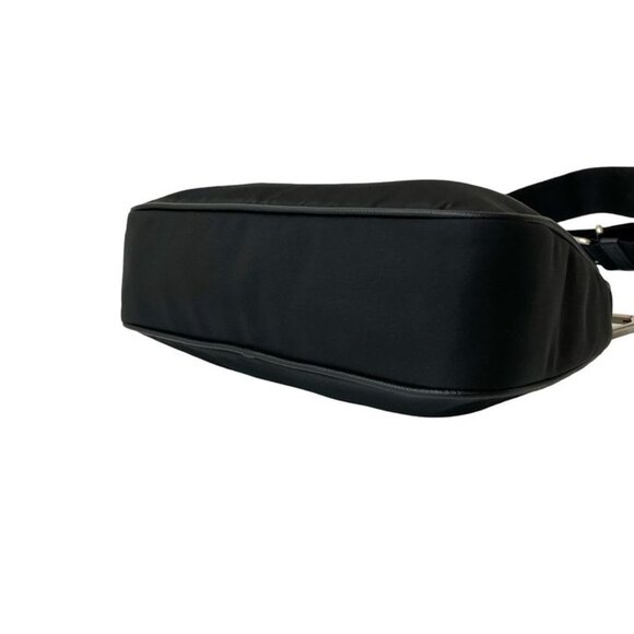 Prada Re-edition Triangle Logo Nylon Saffiano Leather Bag - Picture 8 of 9